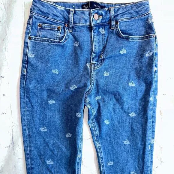 NWOT Women’s Size 6R Boden Denim Skinny Jeans With Imprint