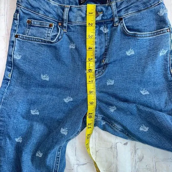 NWOT Women’s Size 6R Boden Denim Skinny Jeans With Imprint