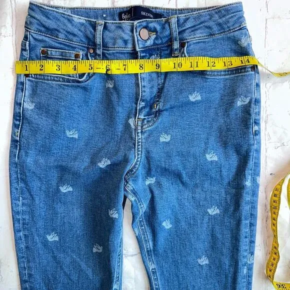 NWOT Women’s Size 6R Boden Denim Skinny Jeans With Imprint