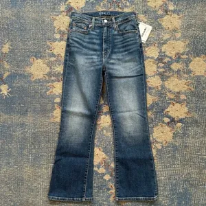 NWT Faherty Etica Brigitte Kick Flare Jeans 25