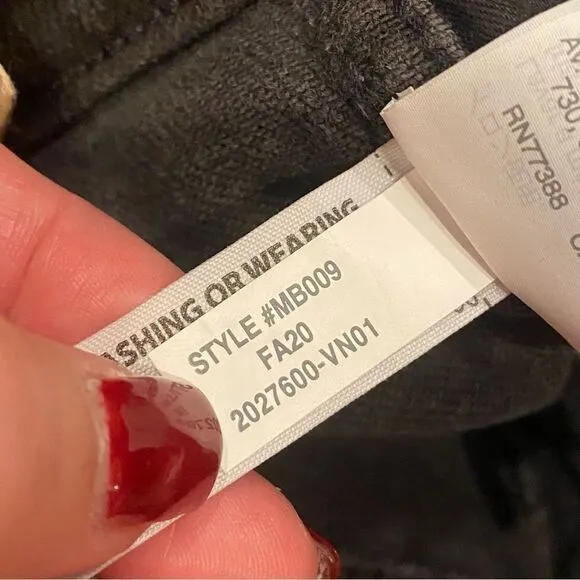 NWT Madewell 10&quot; High Rise Skinny Black Jeans with Magic Pockets Women's 23P