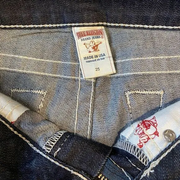NWT True Religion Diamond Frost Dark Wash RZD Infant Bootcut Jeans
