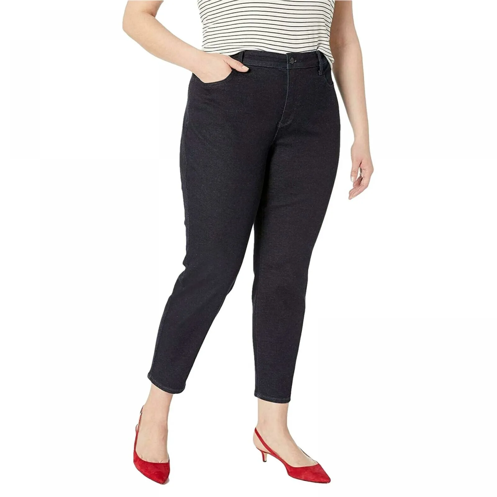 NYDJ Women's 5-Pocket Skinny Ankle Jeans