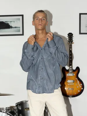 One chest pocket Rayon shirt