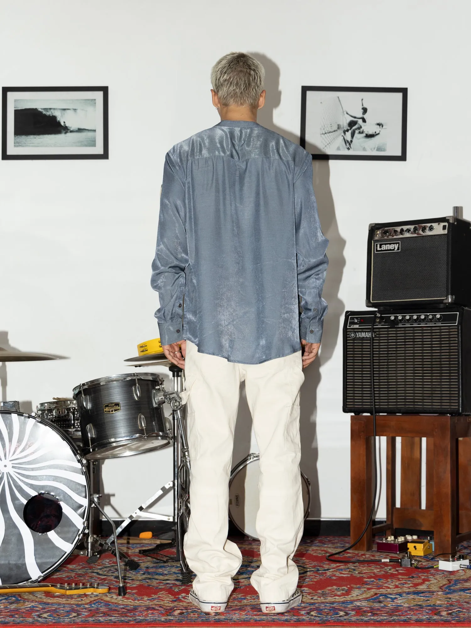 One chest pocket Rayon shirt