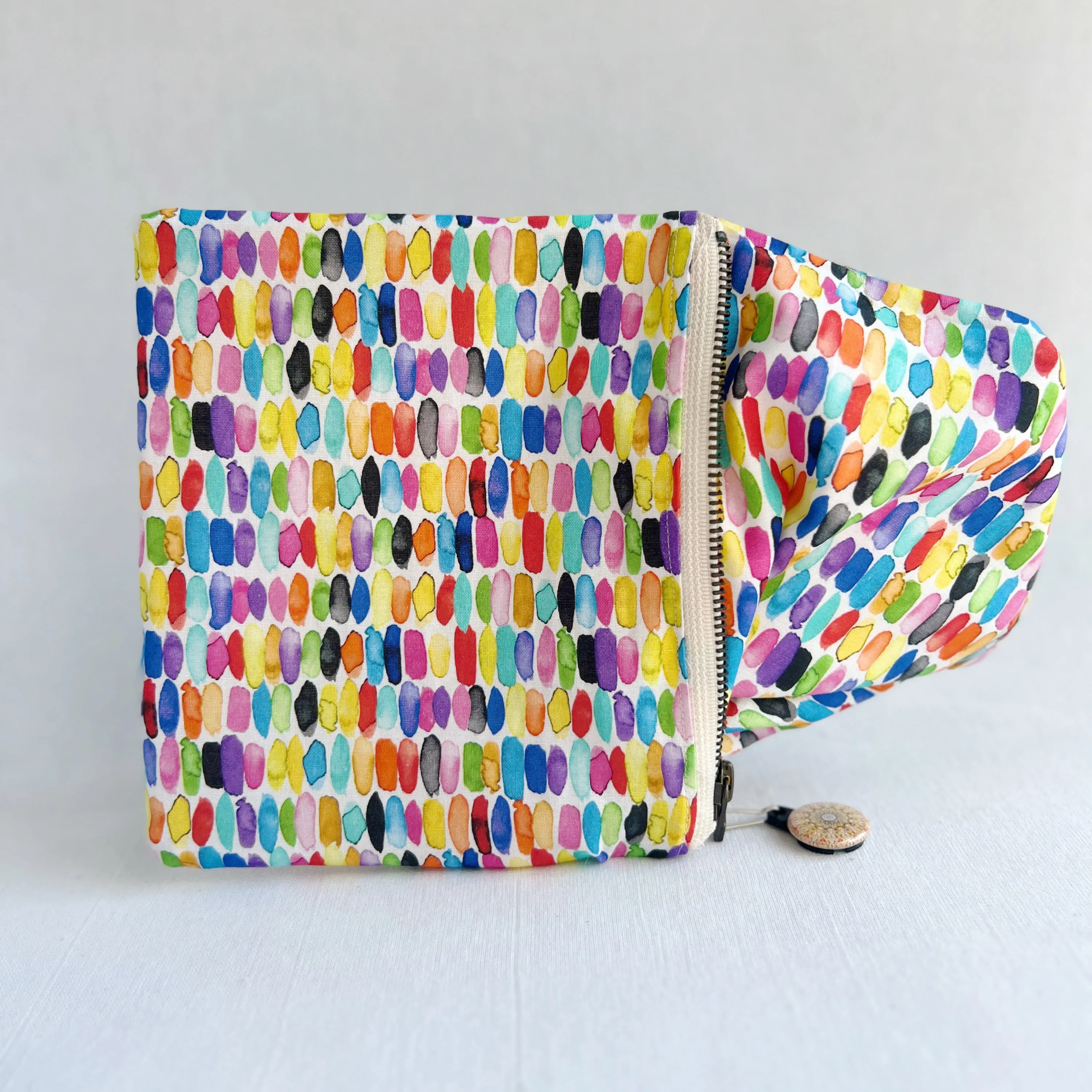 Padded Zip Bag - The cost of libraries is priceless