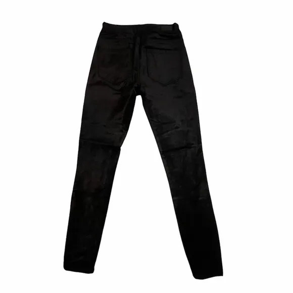 Paige Hoxton Ultra Skinny Jeans Black Color Size 23