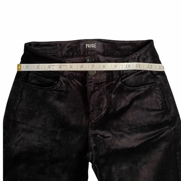 Paige Hoxton Ultra Skinny Jeans Black Color Size 23