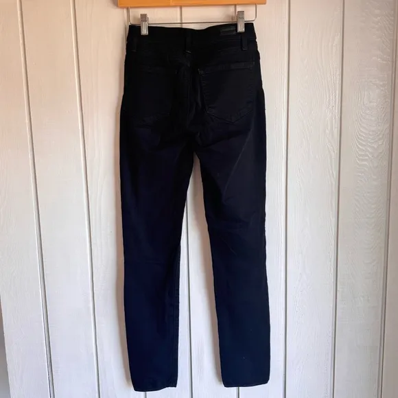 PAIGE Verdugo Ultra Skinny Black Jeans