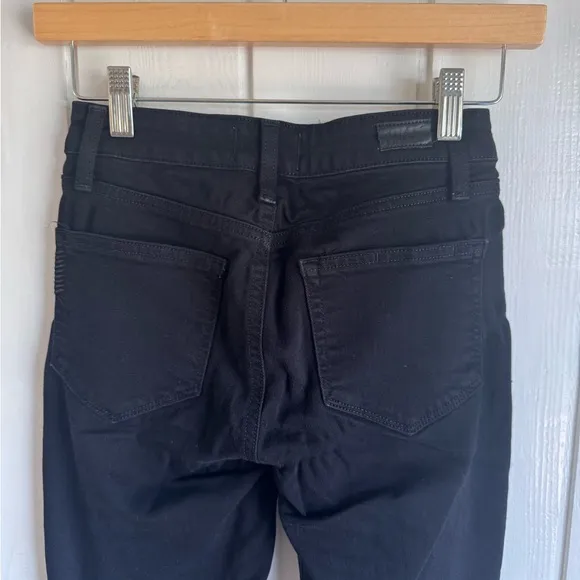PAIGE Verdugo Ultra Skinny Black Jeans
