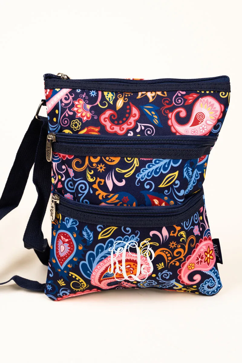 Paisley Pizzazz Crossbody Bag