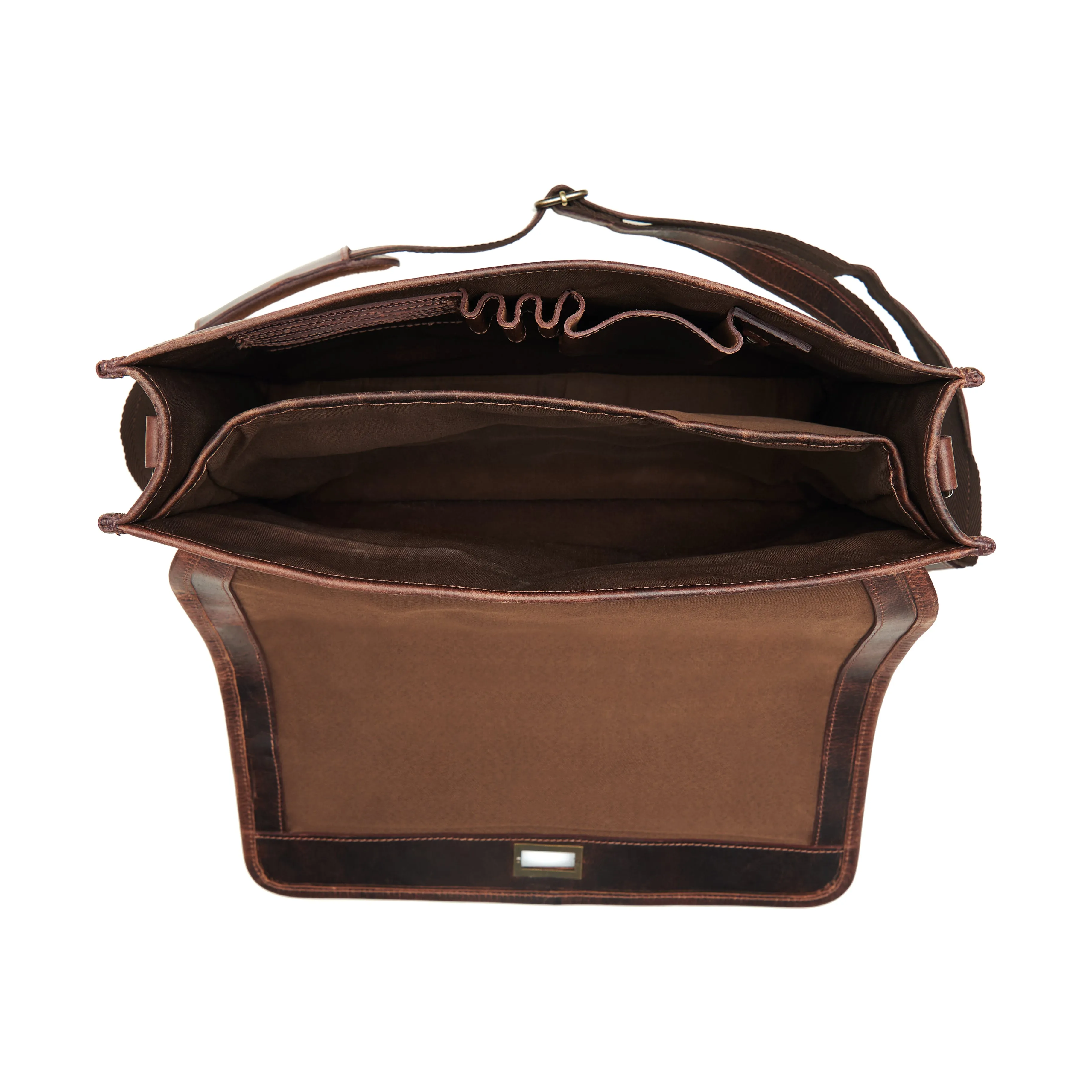 Parker Leather Messenger Bag for Men