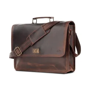 Parker Leather Messenger Bag for Men