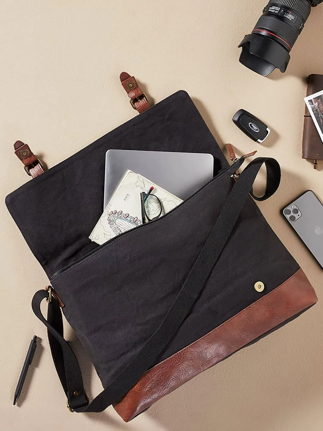 Parker Messenger Laptop Bag for Men & Women