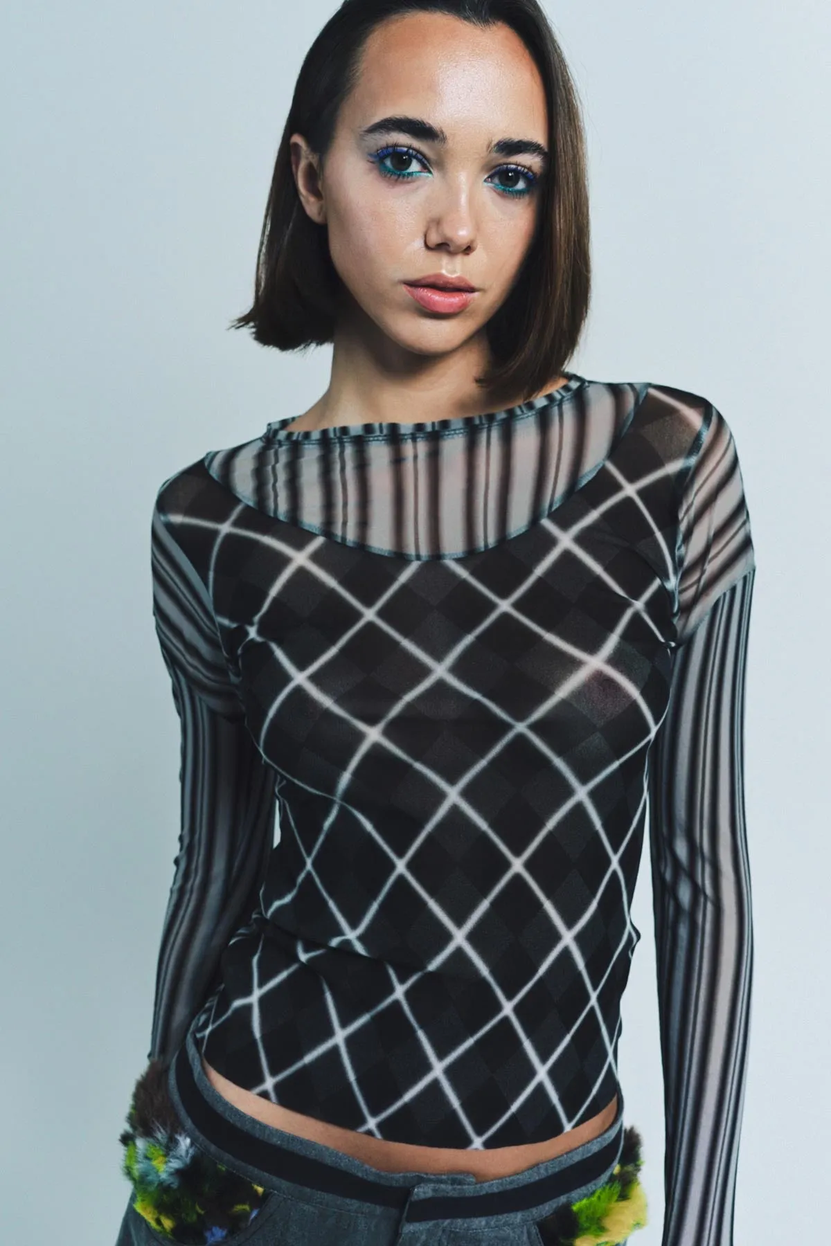 PAULA CANOVAS DEL VAS | TWIN MESH TOP