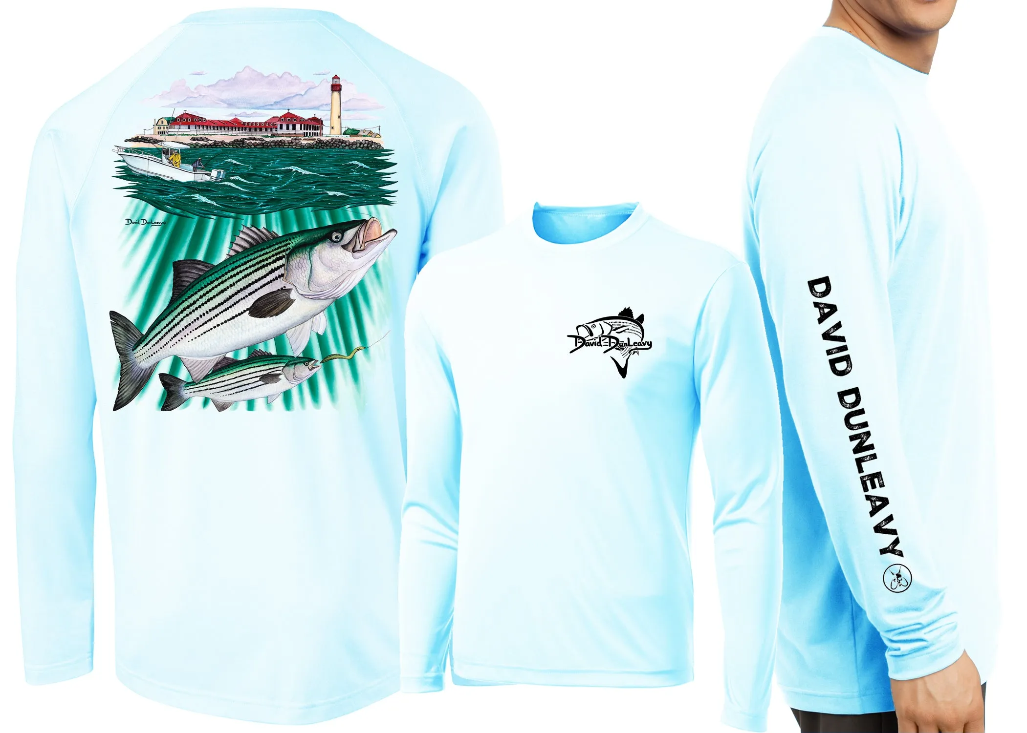 Performance Striped Bass Lighthouse Long Sleeve