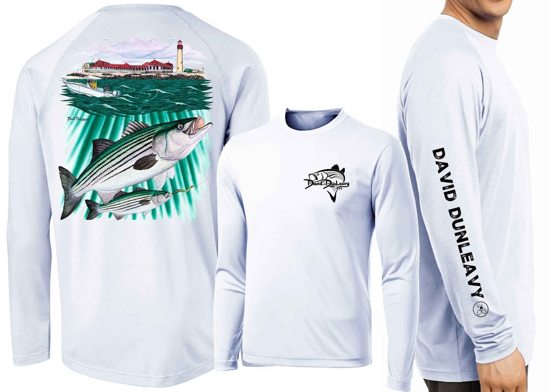 Performance Striped Bass Lighthouse Long Sleeve