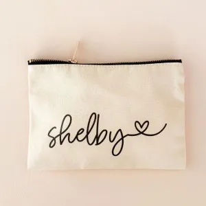 Personalized Makeup Bag