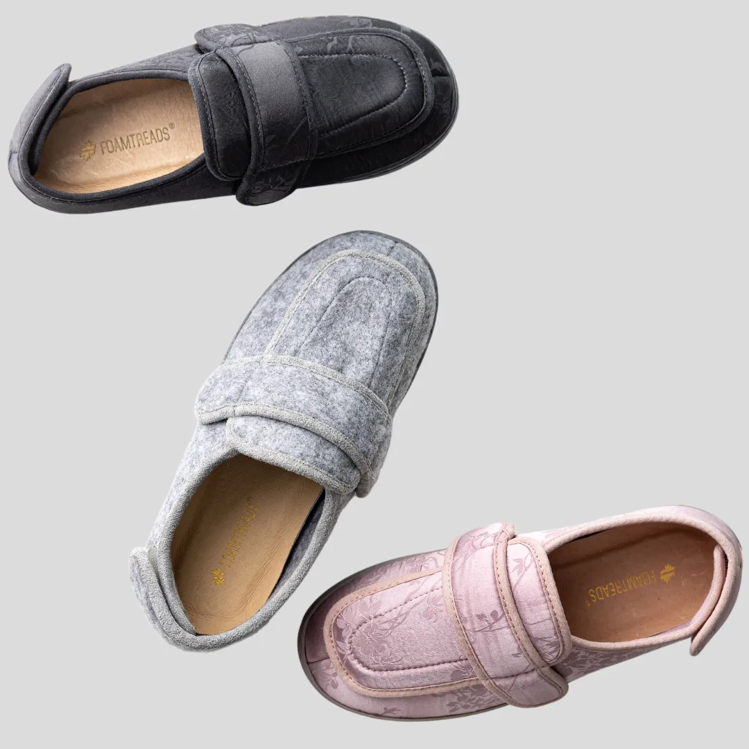 Physician L2 Grey Felt Women's Slipper