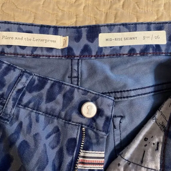 “PILCRO &amp; THE LETTERPRESS” MidRise Skinny Jeans
