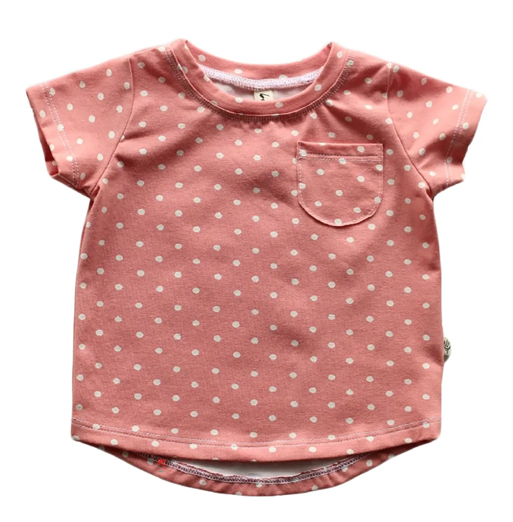 Pink Pocket Tee