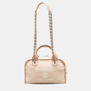 Pink Small Deauville Bowling Satchel