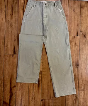 Pistachio High-Rise Jeans
