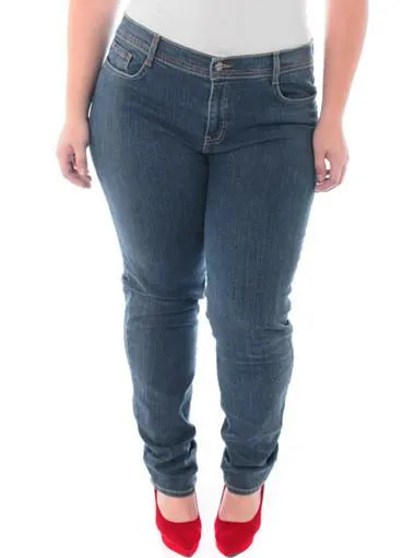 Plus Size Classic Denim Skinny Jeans