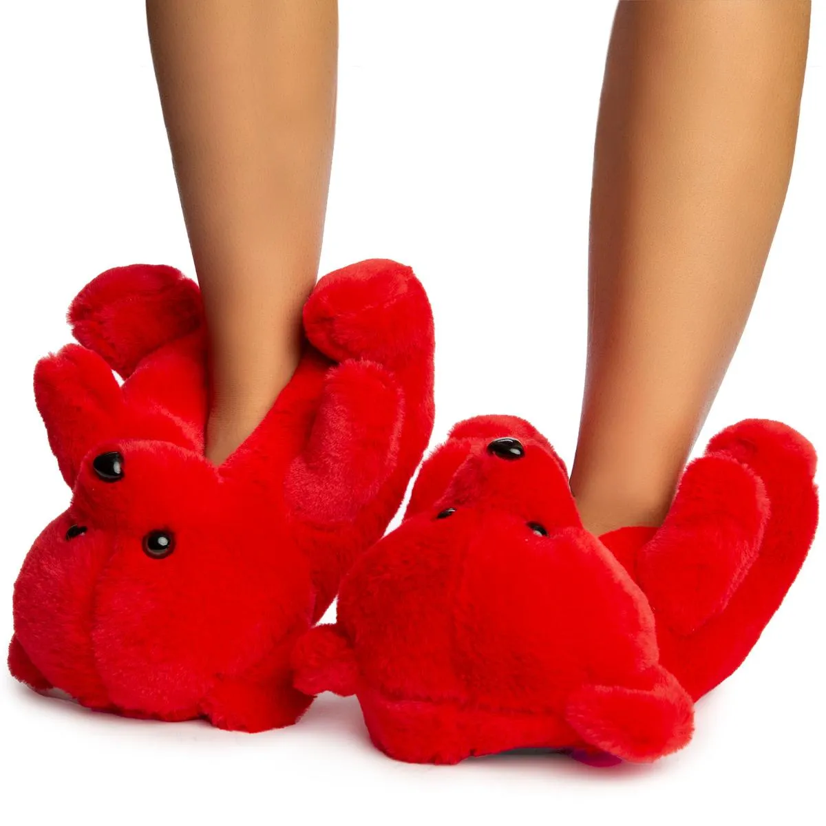 Plush-01 Bear Fuzzy Slippers