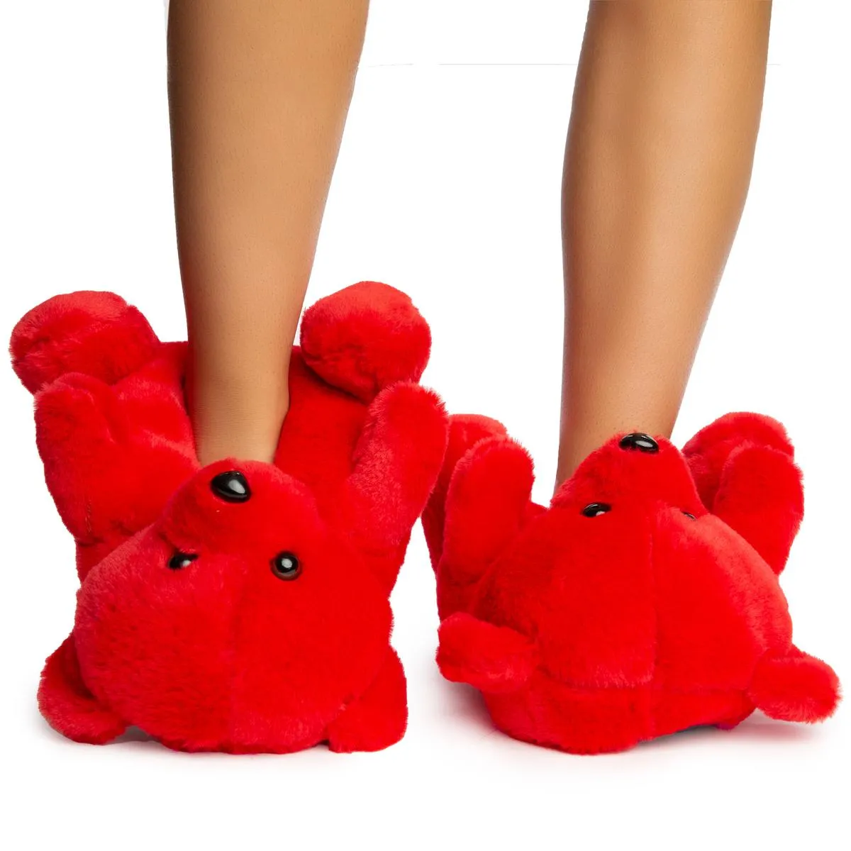 Plush-01 Bear Fuzzy Slippers
