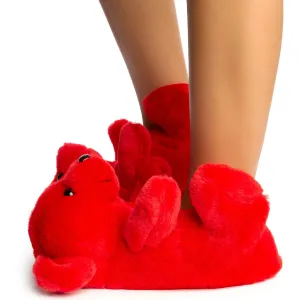 Plush-01 Bear Fuzzy Slippers