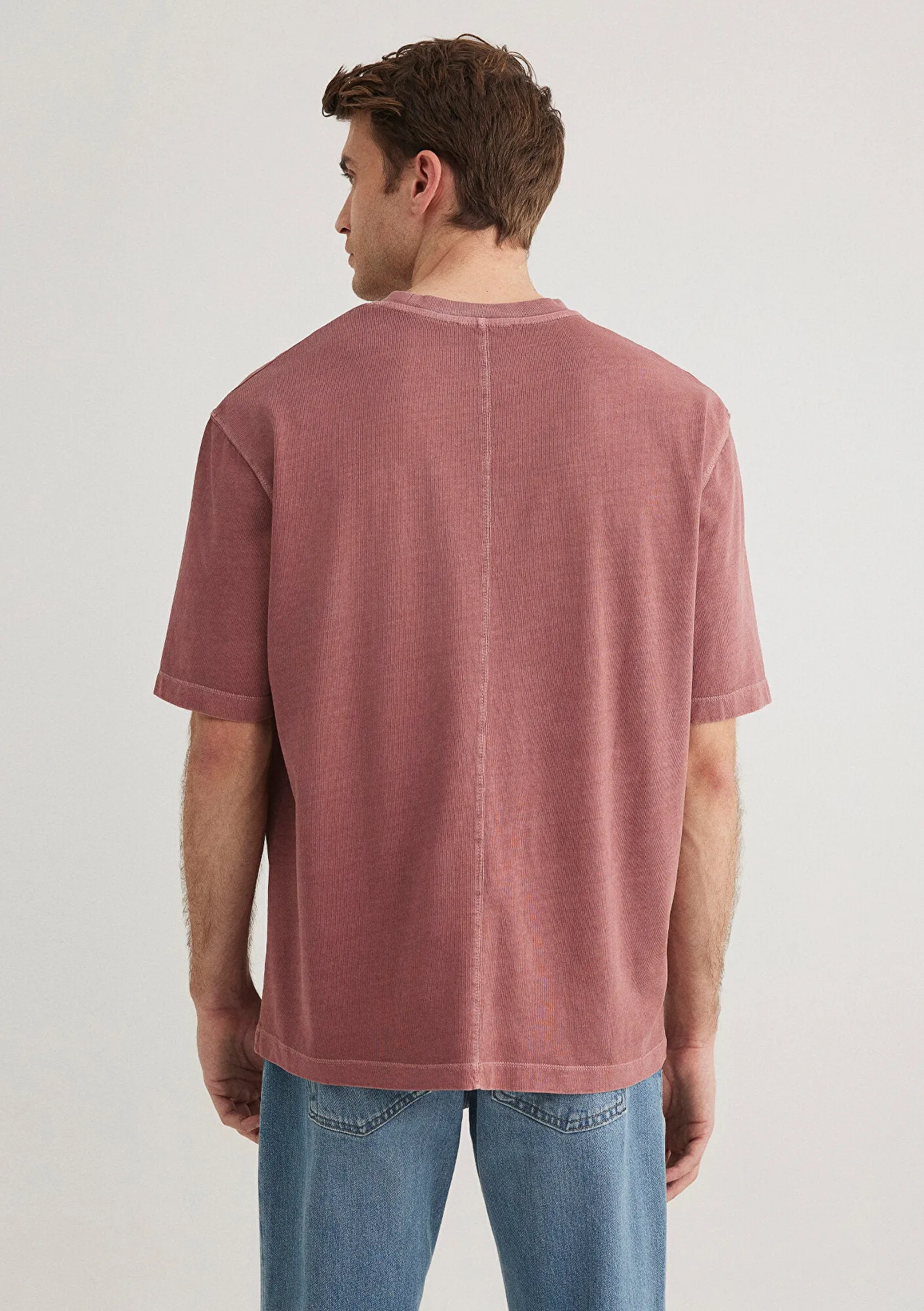 Pocket Detailed Orange T-Shirt