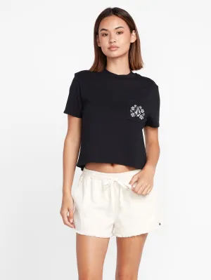 Pocket Dial T-shirt - BLACK