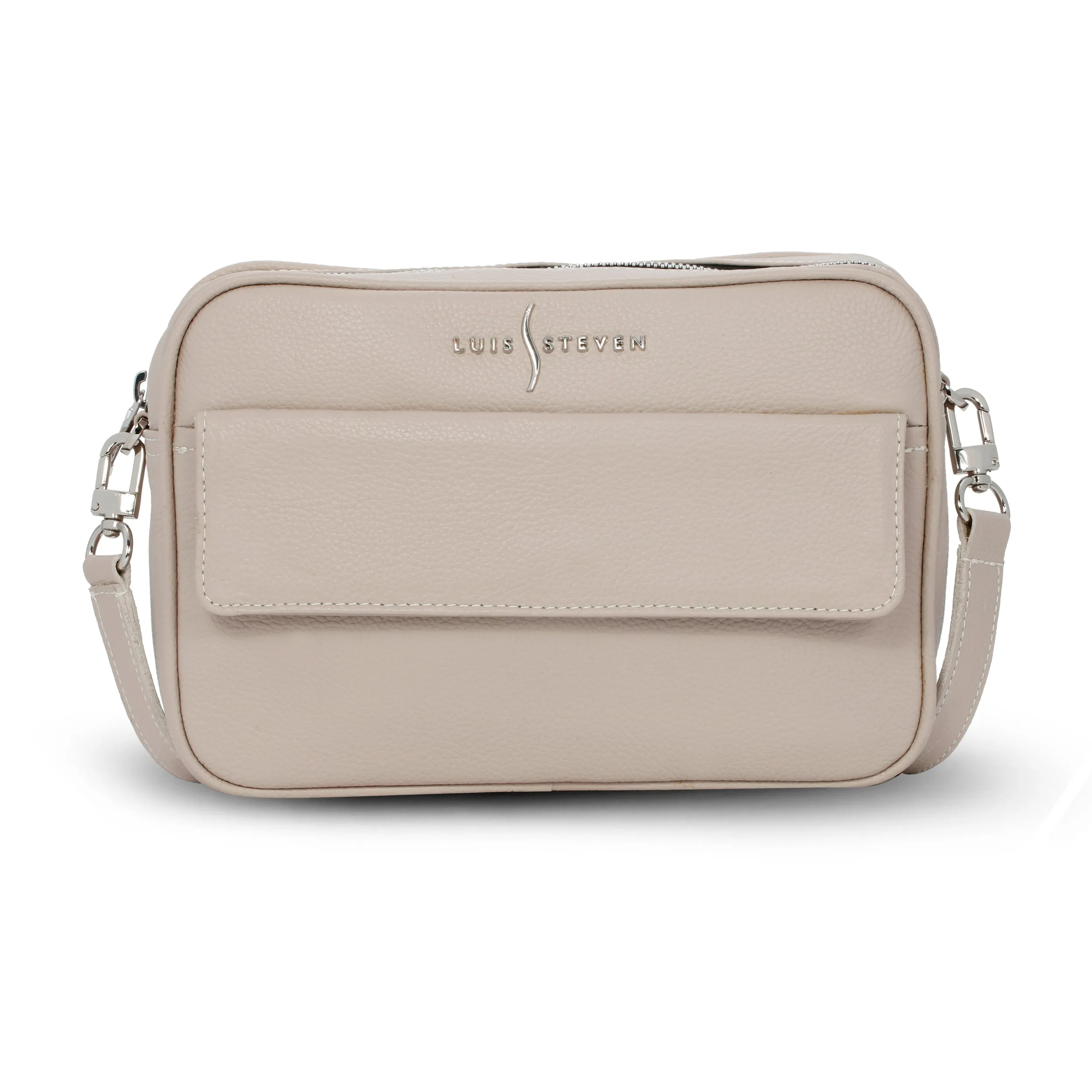Pocket Messenger - Cream Pebble