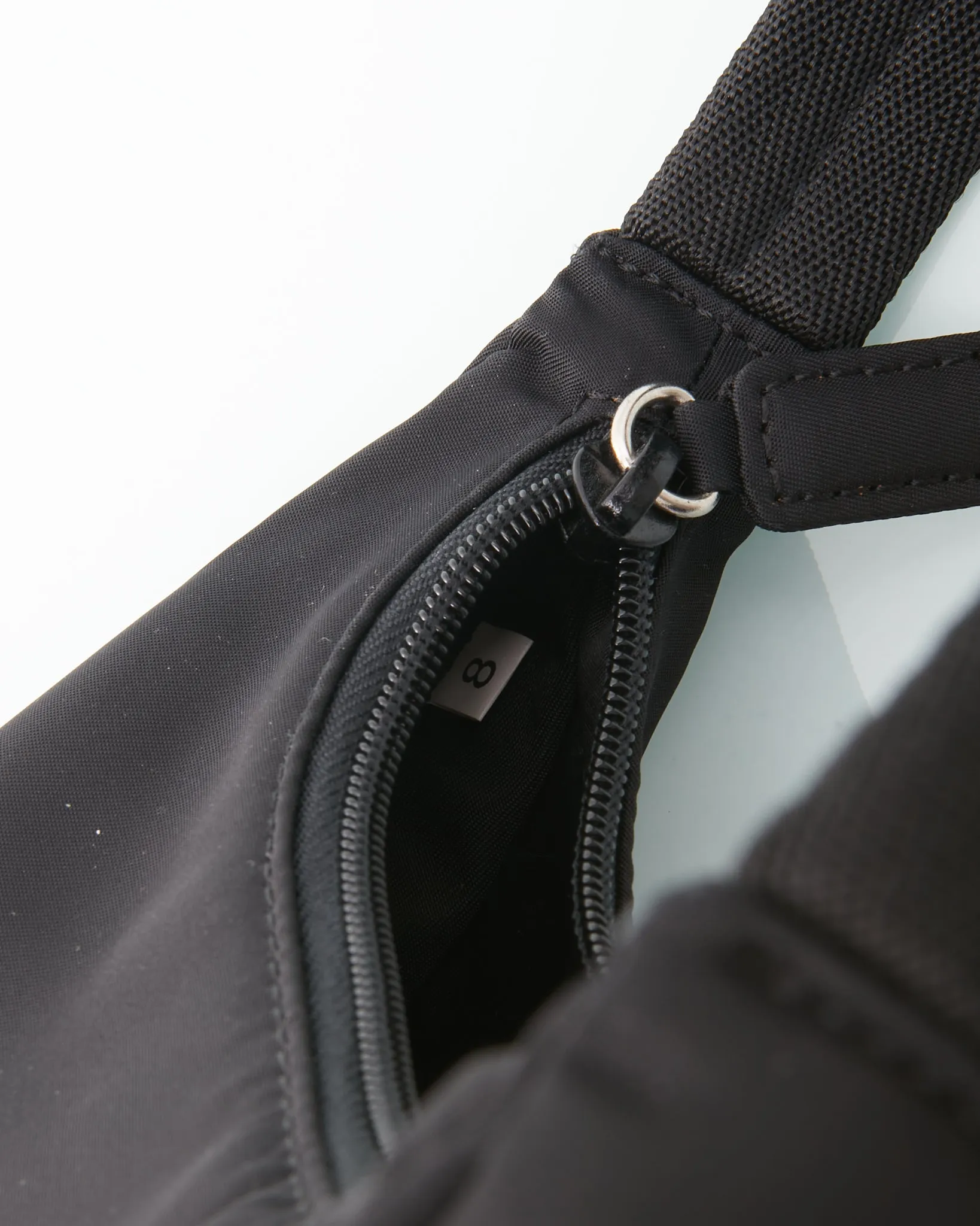 Prada Black Nylon Tessuto First Edition Shoulder Bag
