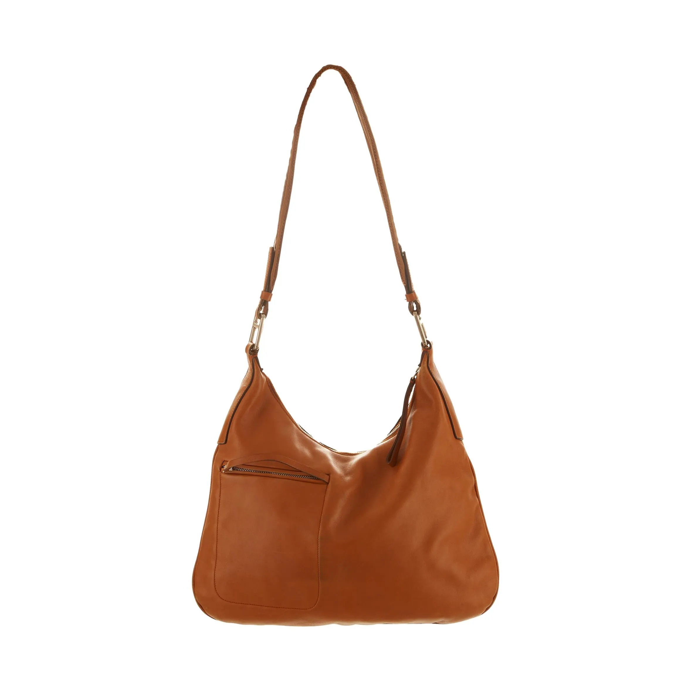 Prada Brown Pocket Shoulder Bag