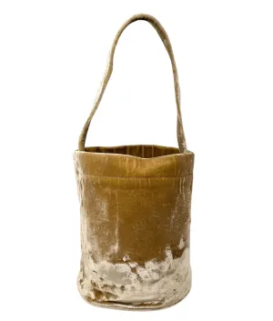 Prada Velvet Bucket Shoulder Bag