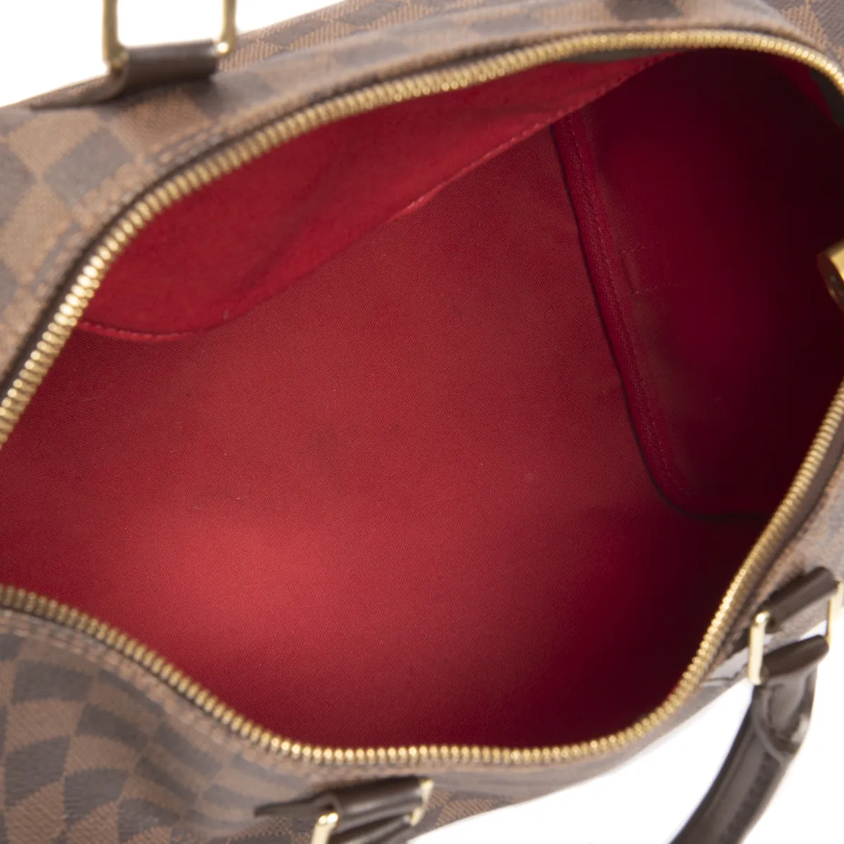 Pre-Owned Louis Vuitton Damier Ebene Speedy Bandouliere 35