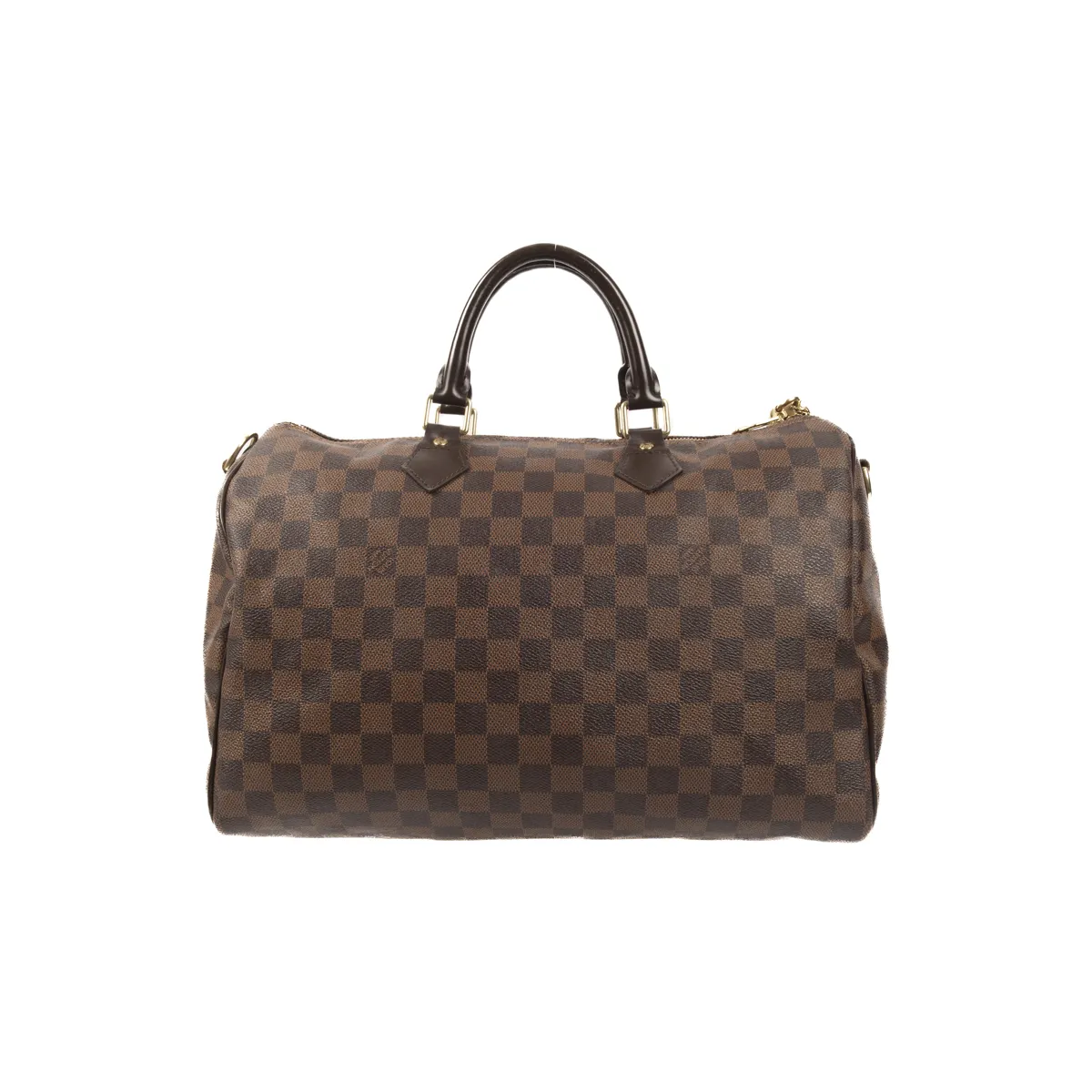 Pre-Owned Louis Vuitton Damier Ebene Speedy Bandouliere 35