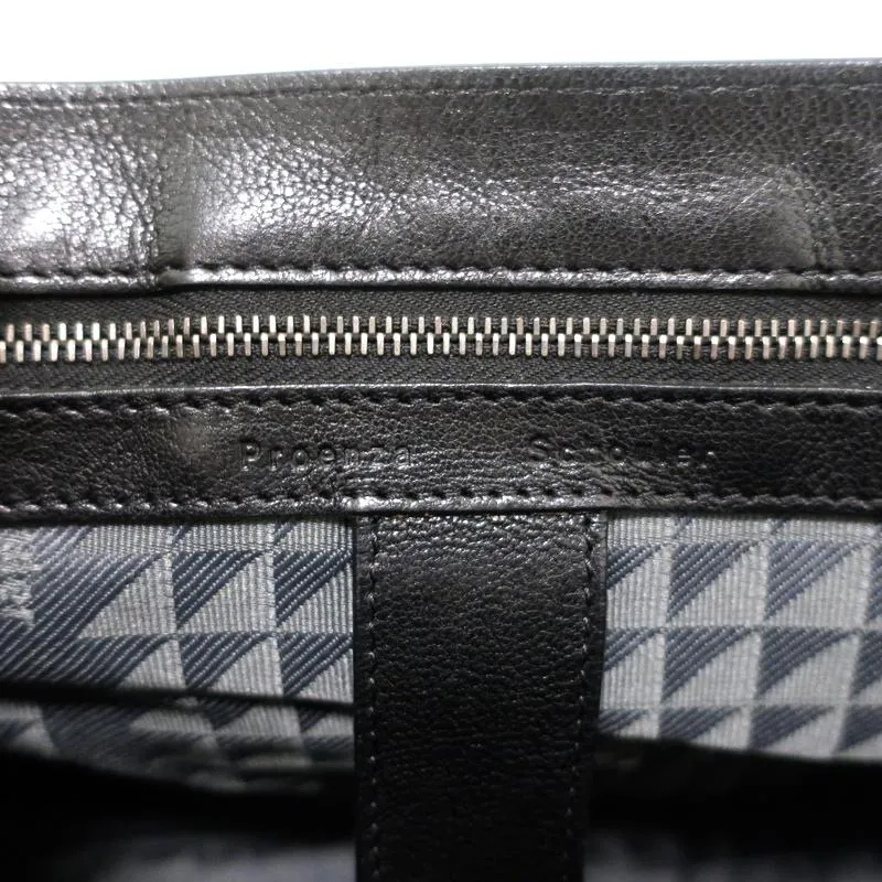 Proenza Schouler PS1 Medium Fringe Bag Black Leather Crossbody Satchel