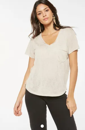 Project Social T Temptation Pocket Tee | Gold Haze