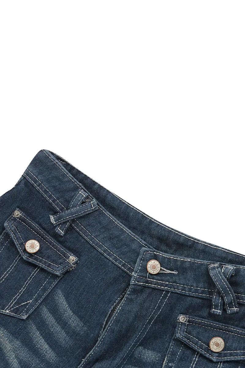 PT3114 Denim Bootcut Jeans Pant