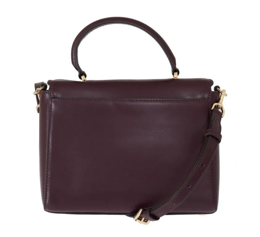 Purple MINDY Satchel Crossbody Bag