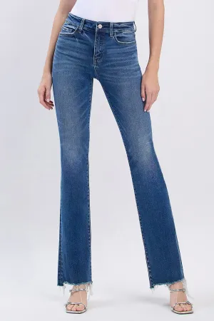"Karli" High Rise Bootcut Jeans
