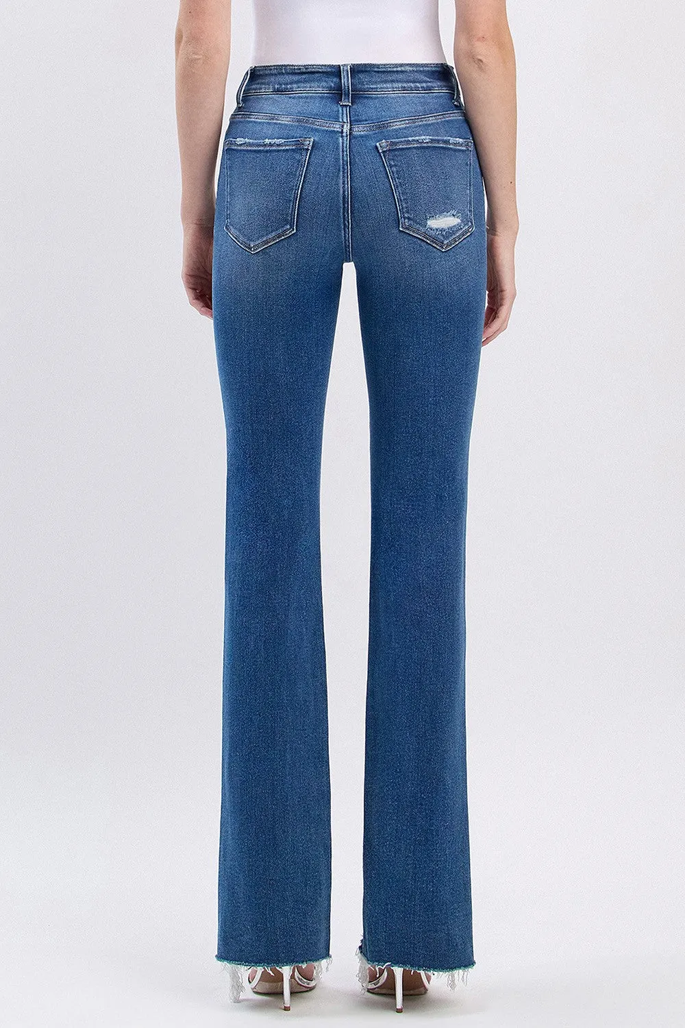 "Karli" High Rise Bootcut Jeans
