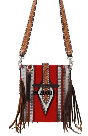 Rafter T Crossbody Red