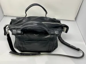 Rag & Bone Black Aston Satchel Bag