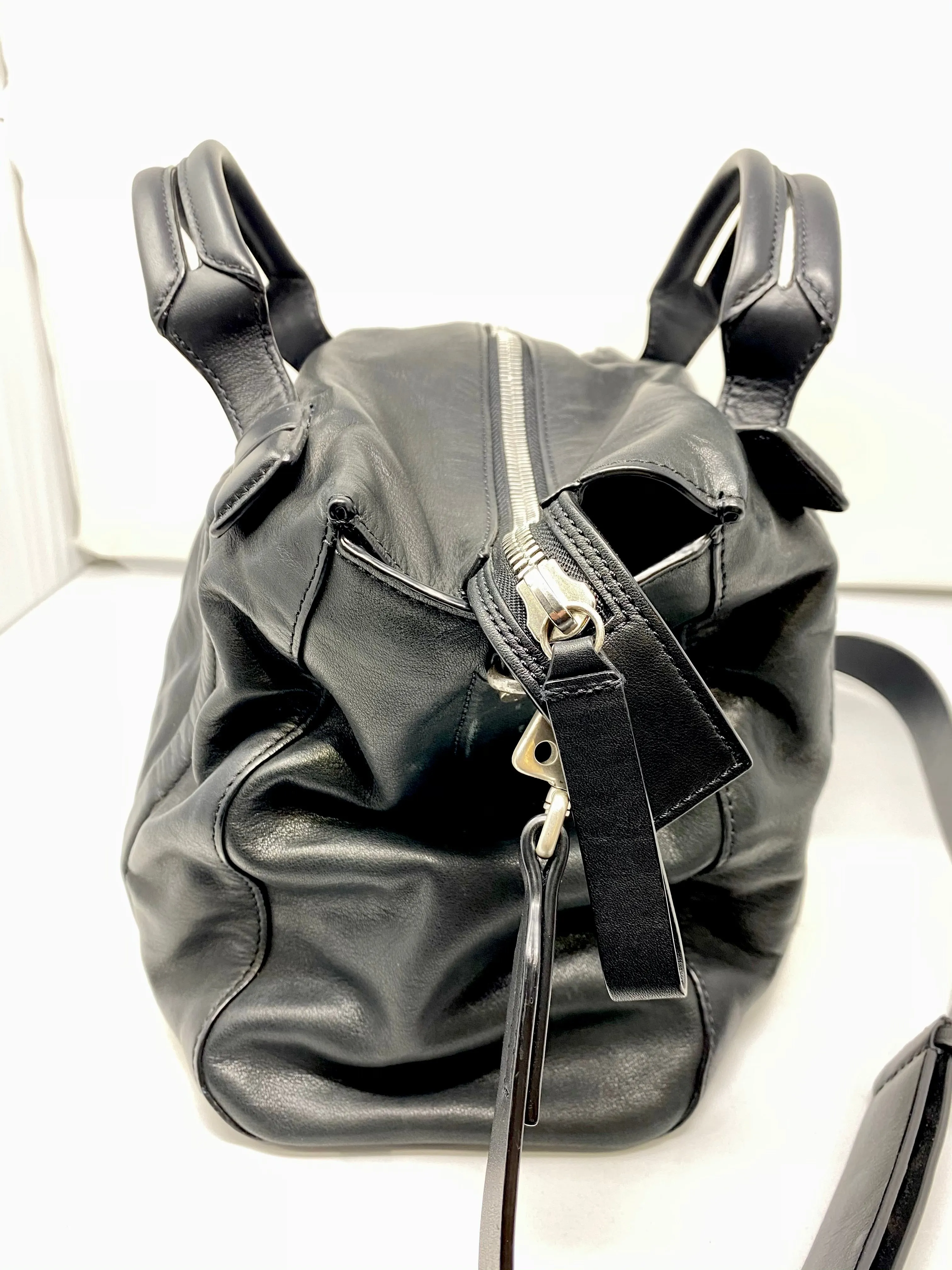 Rag & Bone Black Aston Satchel Bag