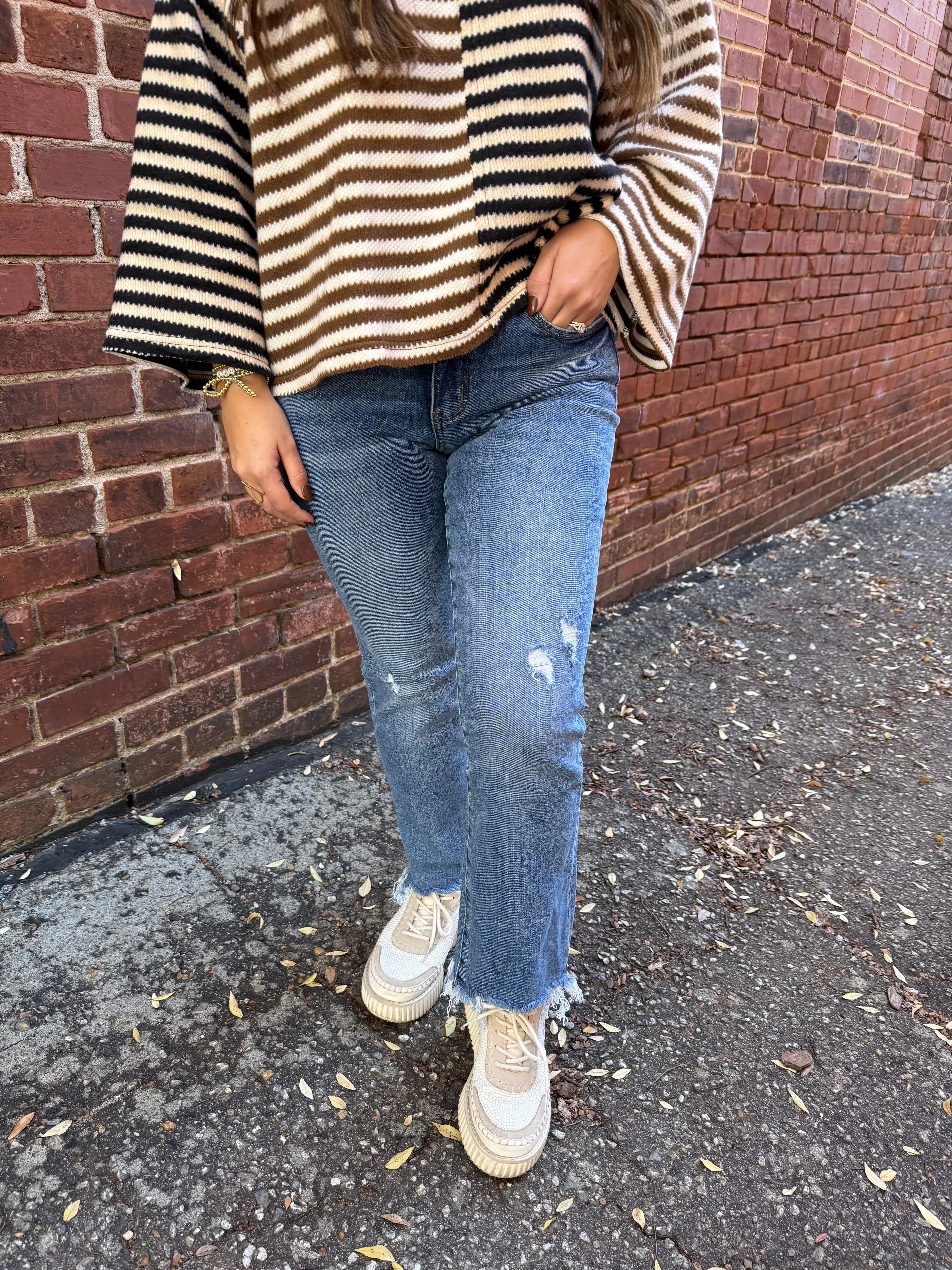 Ready to Rumble Ankle Bootcut Jean