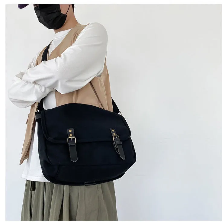 Realaiot Handbags Women Bags Designer Japanese Tooling Shoulder Bag Female Student Korean Tide Brand Crossbody Bag Luxury New